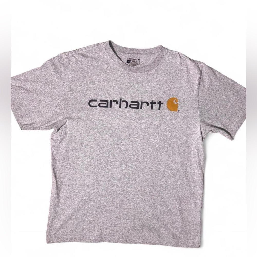 Carhartt Heather Gray Short Sleeve Tee - Picture 1 of 4